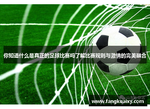 你知道什么是真正的足球比赛吗了解比赛规则与激情的完美融合